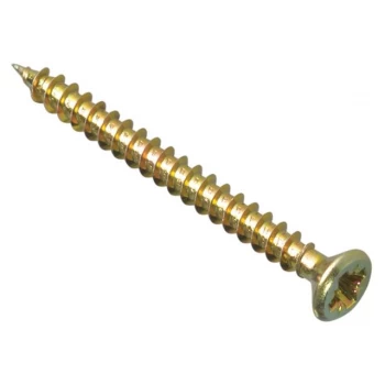 Image of ForgeFix Multi Purpose Pozi Compatible Screw CSK ST ZYP 3.5 x 40mm Box 200
