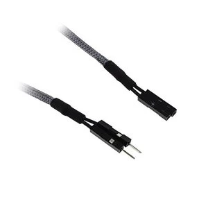 Image of BitFenix Alchemy 2pin I/O extension 30cm - Grey/Silver