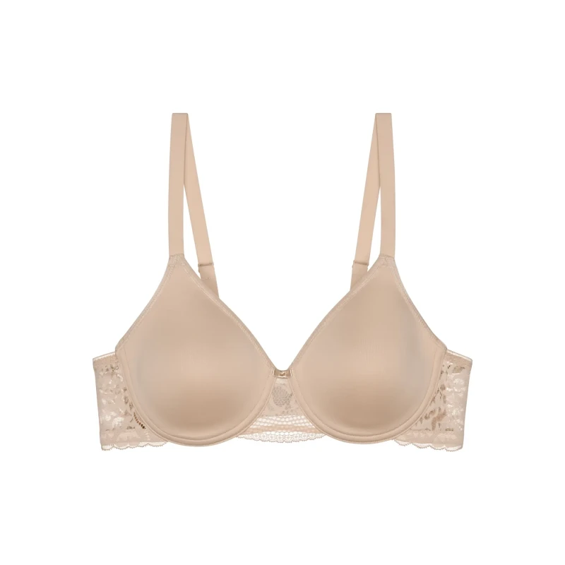 Image of Triumph Modern Lace + Cotton Bra beige Women 34B;36B;38B;34C;34D;36D;38D