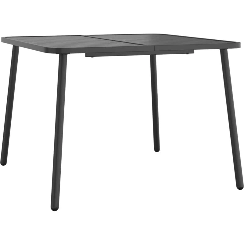 Image of VIDAXL Garden Table Anthracite 100x100x71cm Steel Vidaxl 8720845775094