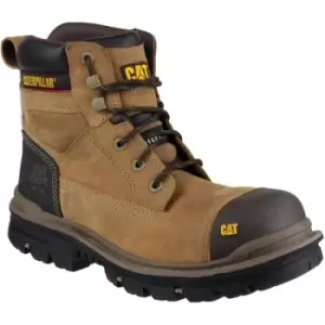 Image of Caterpillar Gravel 6" Mens Dark Beige Safety Boots (10 UK) (Beige) - Beige