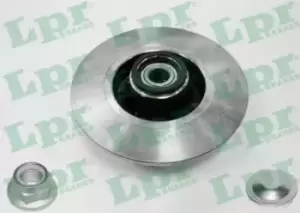 Image of LPR Brake disc RENAULT R1005PCA 7701207823,8660001811,8671018106 Brake rotor,Brake discs,Brake rotors
