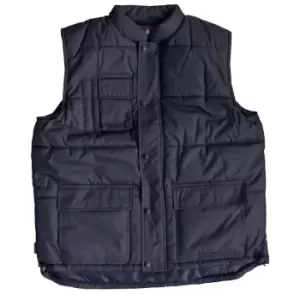 Image of Portwest Mens Classic Showerproof Bodywarmer Navy 3XL