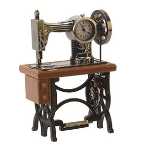 Image of Miniature Clock - Sewing Machine