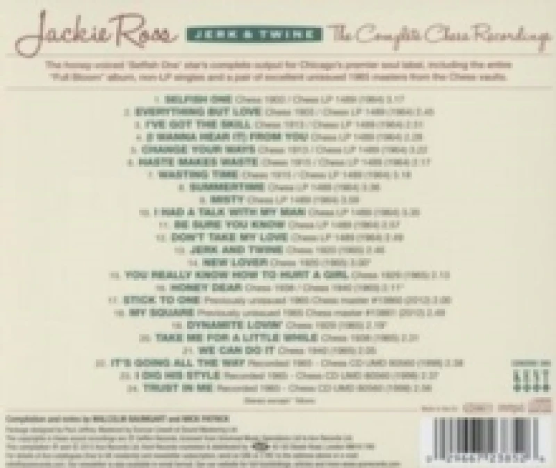Image of Jerk & twine: The complete Chess recordings CD / Album