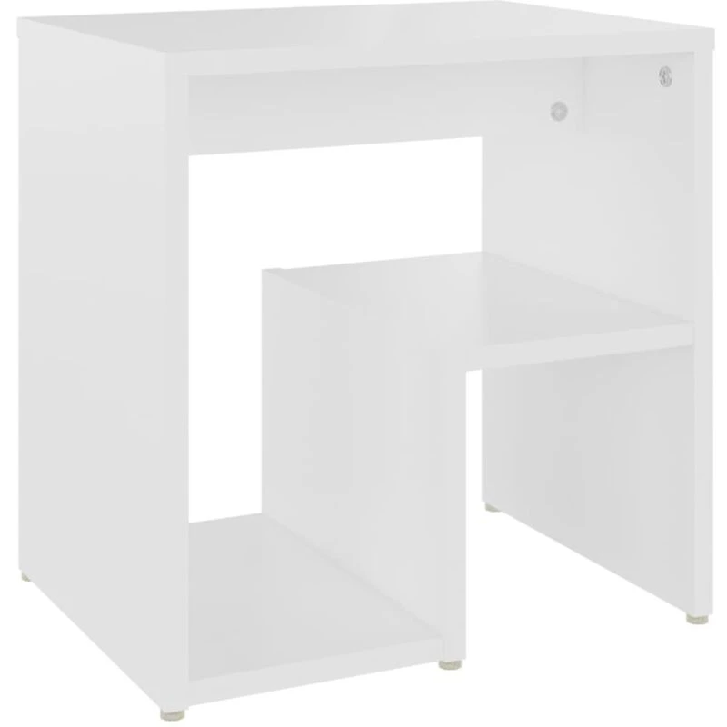 Image of VIDAXL Bed Cabinet White 40x30x40cm Engineered Wood Vidaxl 8720286558348