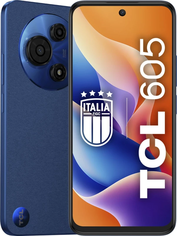 Image of TCL 605 128GB Smartphone in Midnight Blue