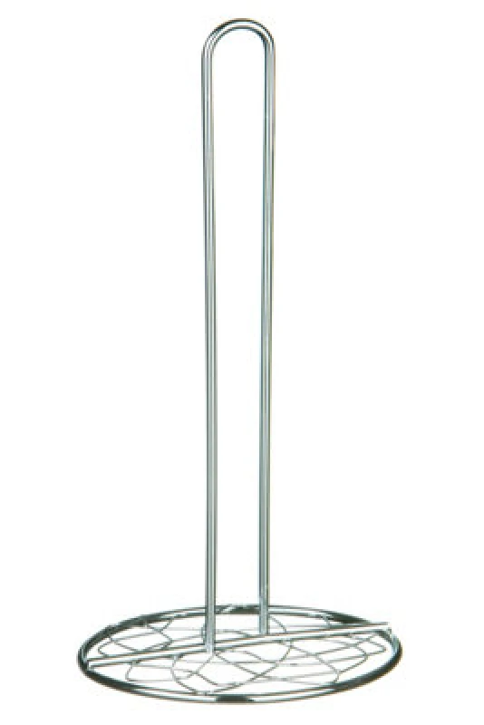 Image of Premier Housewares Geo Kitchen Roll Holder Silver