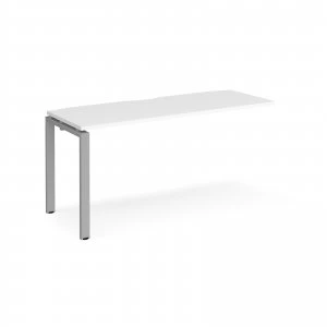 Image of Adapt II Add On Unit Single 1600mm x 600mm - Silver Frame White top