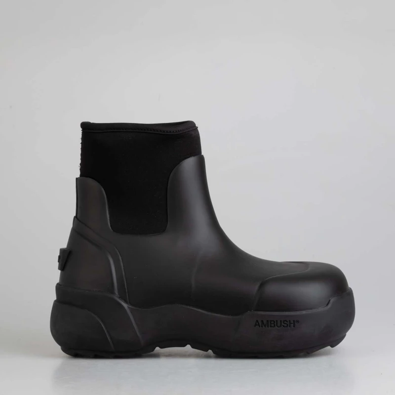 Image of Ambush Rubber Boots - Black UK 2