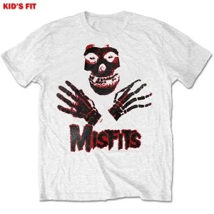 Image of Misfits - Hands Kids 7 - 8 Years T-Shirt - White