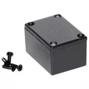 Image of Hammond 1590HBK Diecast Enclosure Black (52.5 x 38 x 31mm)