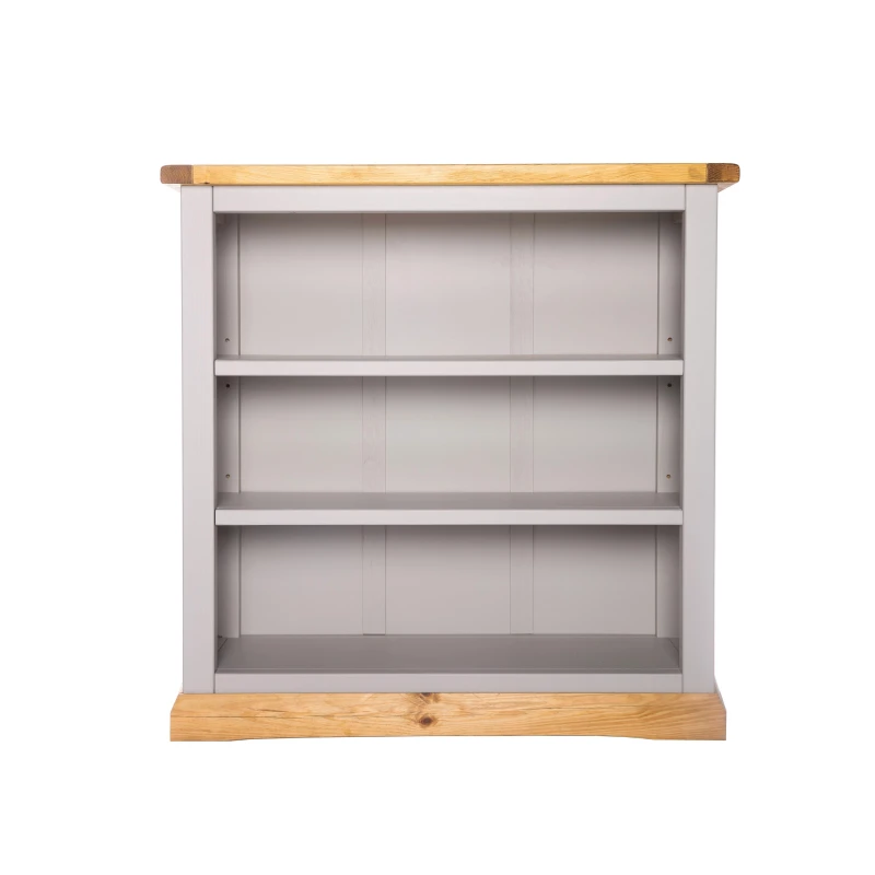 Image of Cabinet Bits Bomporto Light Grey Bookcase 90X90X30Cm