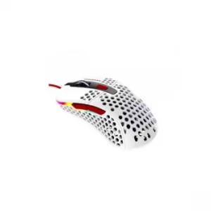 Image of Xtrfy M4 RGB Wired Optical Gaming Mouse, USB, 400-16000 DPI, Omron Switches, 125-1000 Hz, Adjustable RGB, Glossy White Tokyo...