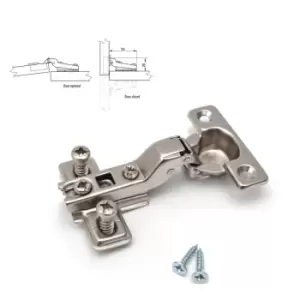 Image of GTV Kitchen Cabinet Cupboard Wardrobe 26mm Door Hinge - Type Half-overlay
