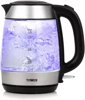 Image of Tower T10040 1.7L Glass Kettle