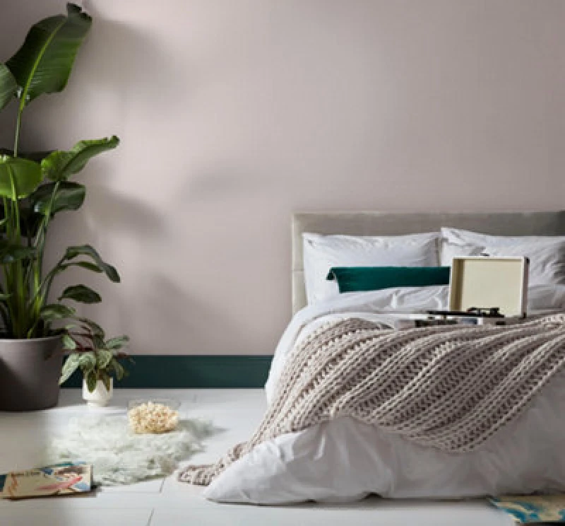 Image of Envy Stitch Please Peachy Pink Textured Plain Wallpaper