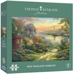 Image of Gibsons New England Harbour Jigsaw Puzzle - 1000 pieces
