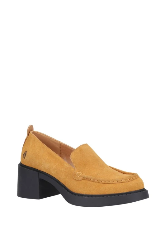 Image of Hush Puppies 'Adelaide' Slip On Shoes Mustard female