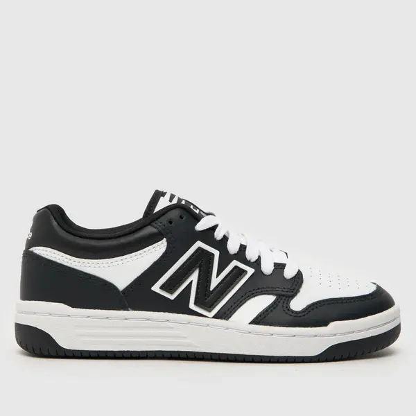 Image of New Balance Black & white 480 Youth Trainers
