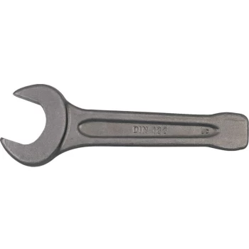 Image of Imperial Open Ended Slogging Spanner, Chrome Satin Hardened Steel, 2 1/4 - Kennedy