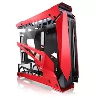 Image of Raijintek NYX PRO Aluminium Full Tower Showcase - Red Tempered Glass