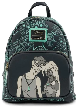 Image of Atlantis (Disney Classics) 20th Anniversary - Loungefly - Kida & Milo Mini backpacks multicolour