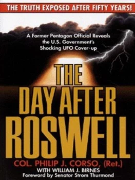 Image of The Day After Roswell by Philip Corso Hardback
