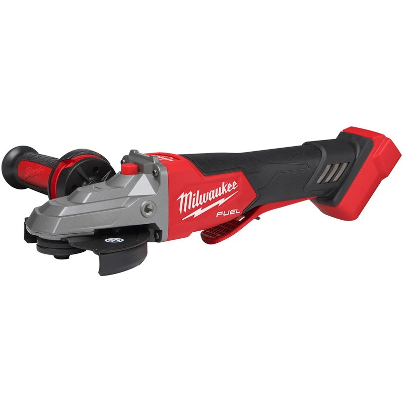 Image of Milwaukee M18 FSAGF125XPDB Fuel 18v Cordless Brushless Angle Grinder 125mm No Batteries No Battery Charger Case M18FSAGF125XPDB-0X