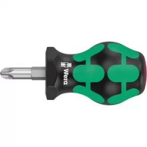 Image of Wera 350 PH Stubby 05008852001 Pillips screwdriver PH 3 Blade length: 25 mm