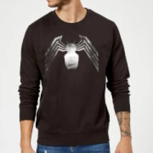 Image of Venom Chest Emblem Sweatshirt - Black