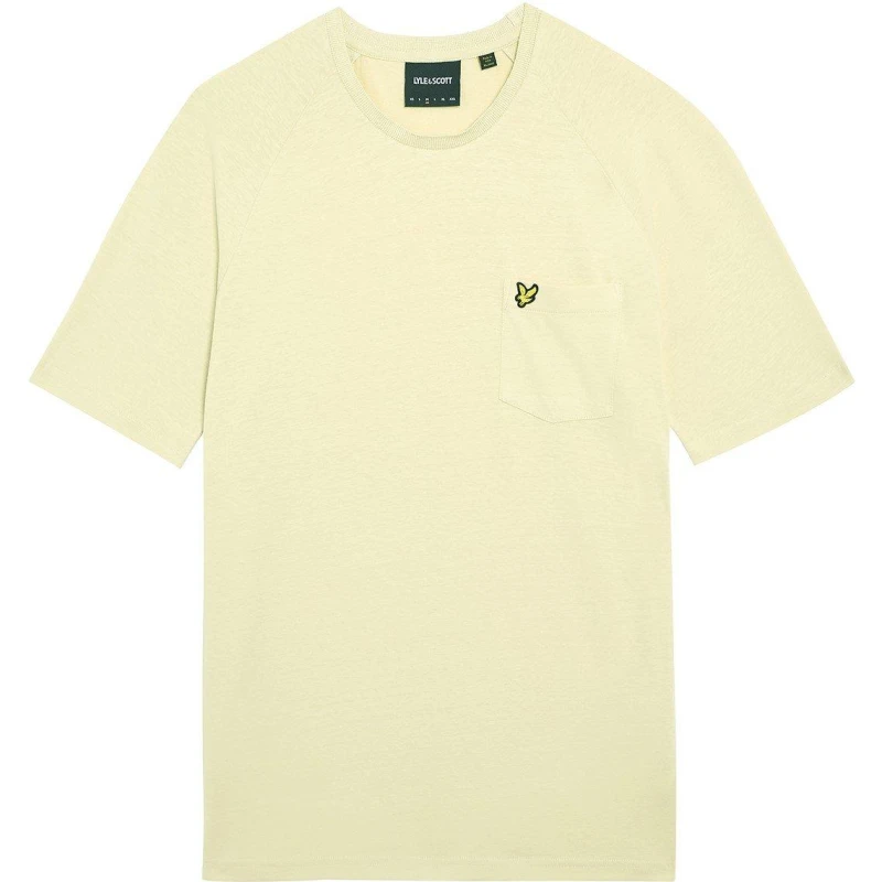 Image of Lyle and Scott Mens Raglan T-Shirt Luna male XS