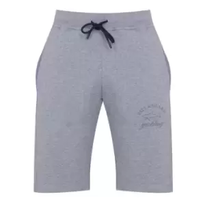 Image of Paul And Shark Fleece Bermuda Shorts - Grey
