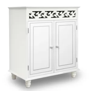Image of Cabinet Jersey White 76x65x35cm