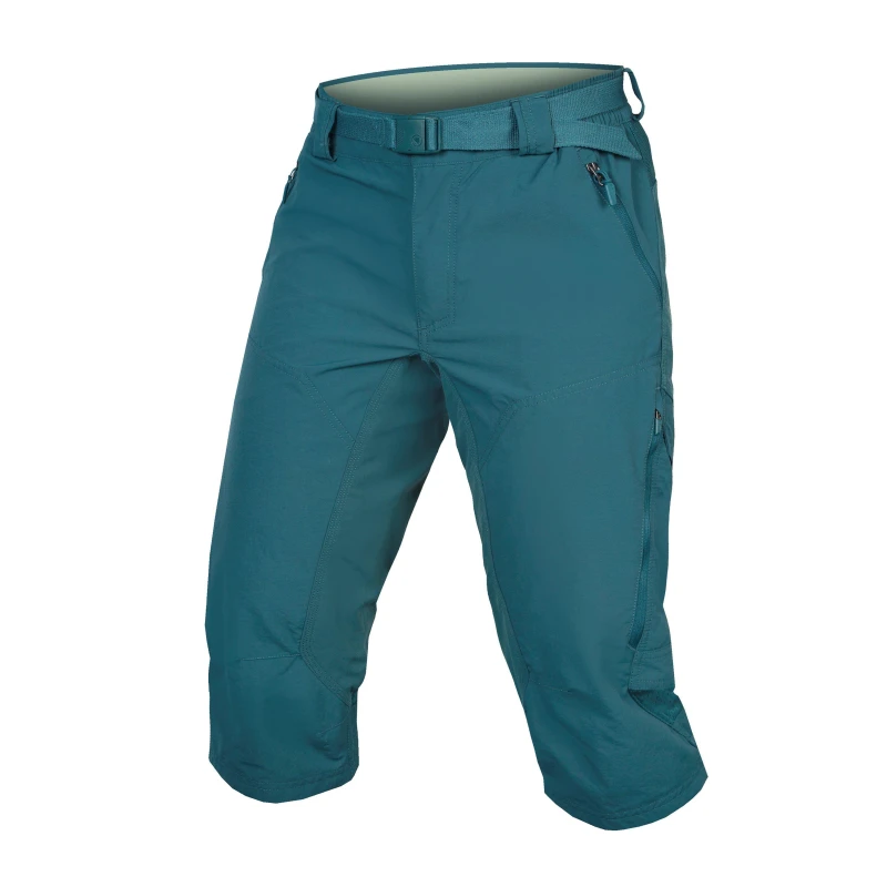 Image of Endura Hummvee 3/4 Shorts (With Liner) Ladies Deep Teal female 8 (XS)
