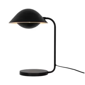 Image of Freya Table Lamp Black E14