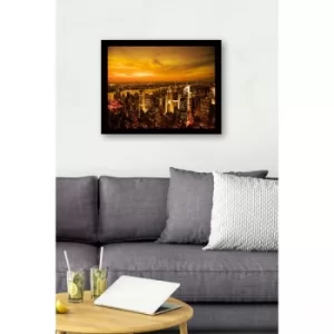 Image of SC0640 Multicolor Decorative Framed MDF Painting