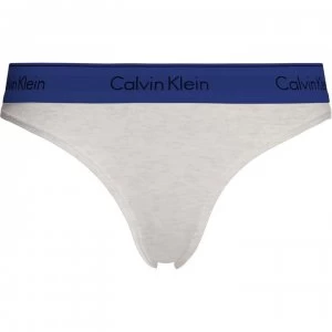 Image of Calvin Klein Cotton Brief - Snow Heather