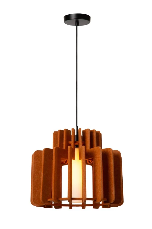 Image of Netlighting Rollo Pendant light 1xE27 Terracotta in Orange Orange Unisex