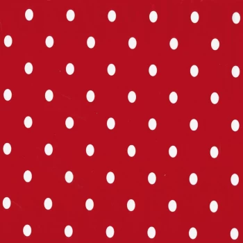 Image of Fablon Sticky Back Plastic - Polka Dot Red
