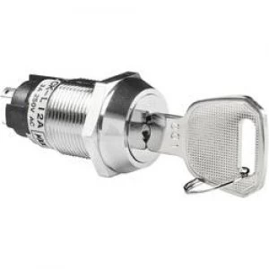 Image of Key switch 250 V AC 3 A 1 x OnOn 1 x 90 NKK Swi