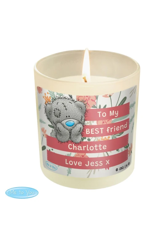 Image of The Personalised Memento Company Personalised Me To You Candle Jar Multi WYDF0 Female