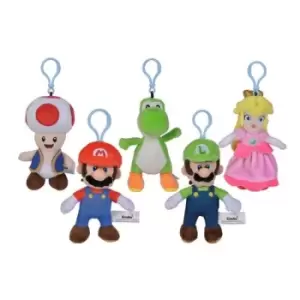 Image of Super Mario Plush Keychains All Stars 13cm Assortment (12)