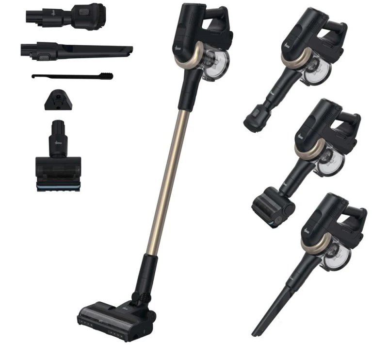 Image of HOOVER HF4 Power Move Pets HF4P10P Cordless Vacuum Cleaner - Black & Gold,Black 8059019105765