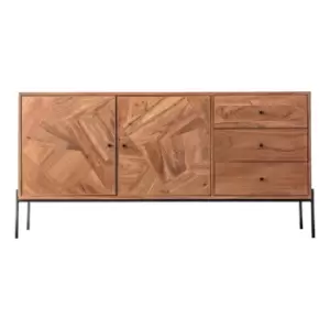 Image of Crossland Grove Dallas 2 Door 3 Drawer Sideboard