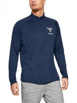 Image of Urban Armor Gear Project Rock 1/2 Zip - Navy