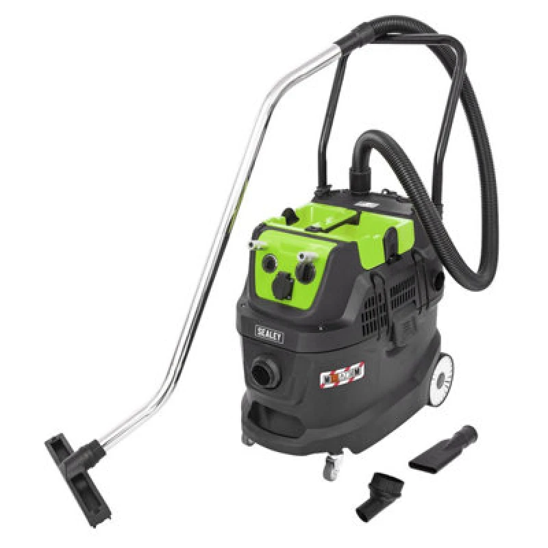 Image of Sealey PC400MA Wet & Dry Industrial M Class Vacuum Cleaner 40L PC400MA Voltage: 240v