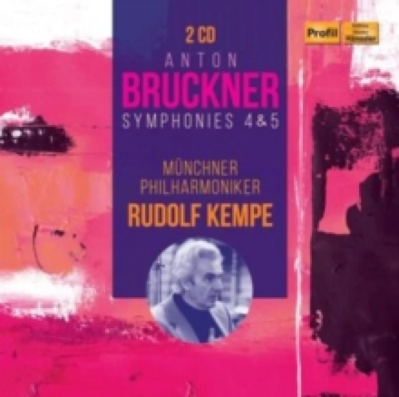 Image of Anton Bruckner: Symphonies 4 & 5 CD / Album