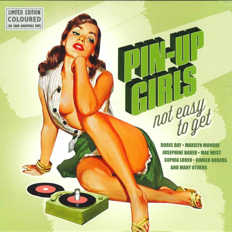 Image of RecordCityJP LP Record VARIOUS - Pin-Up Girls - Not Easy To Get VP90145 Vinyl Passion 2022 Europe Jazz