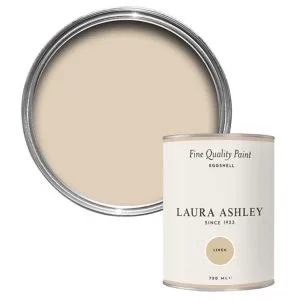 Image of Laura Ashley Linen Eggshell Emulsion Paint, 750Ml